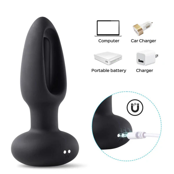 Lux Pro Craving – Vibrating Butt Plug w/ Flapper